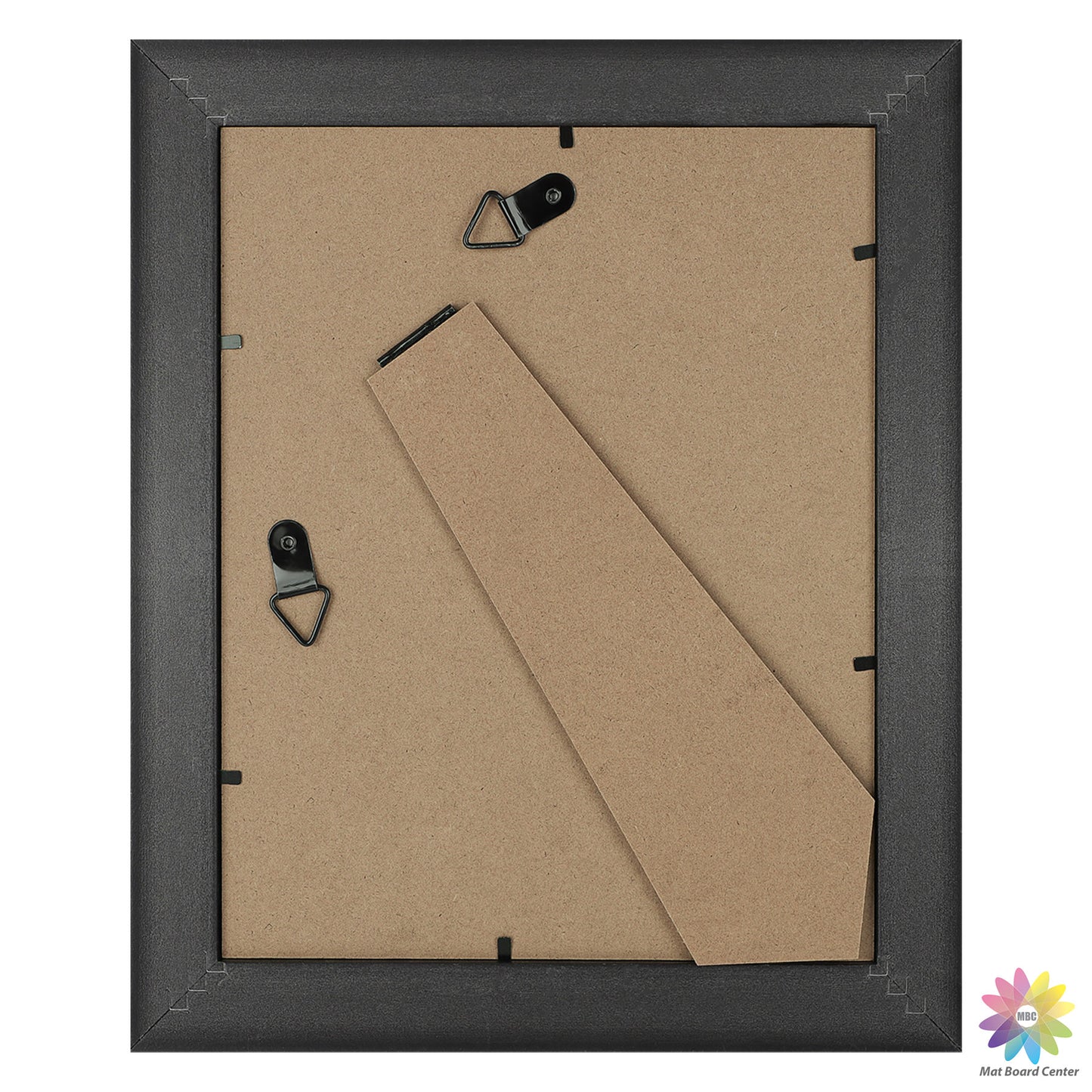 8x10 Ornate Picture Frame Black With Silver & Burgundy (10 Pcs per Box)