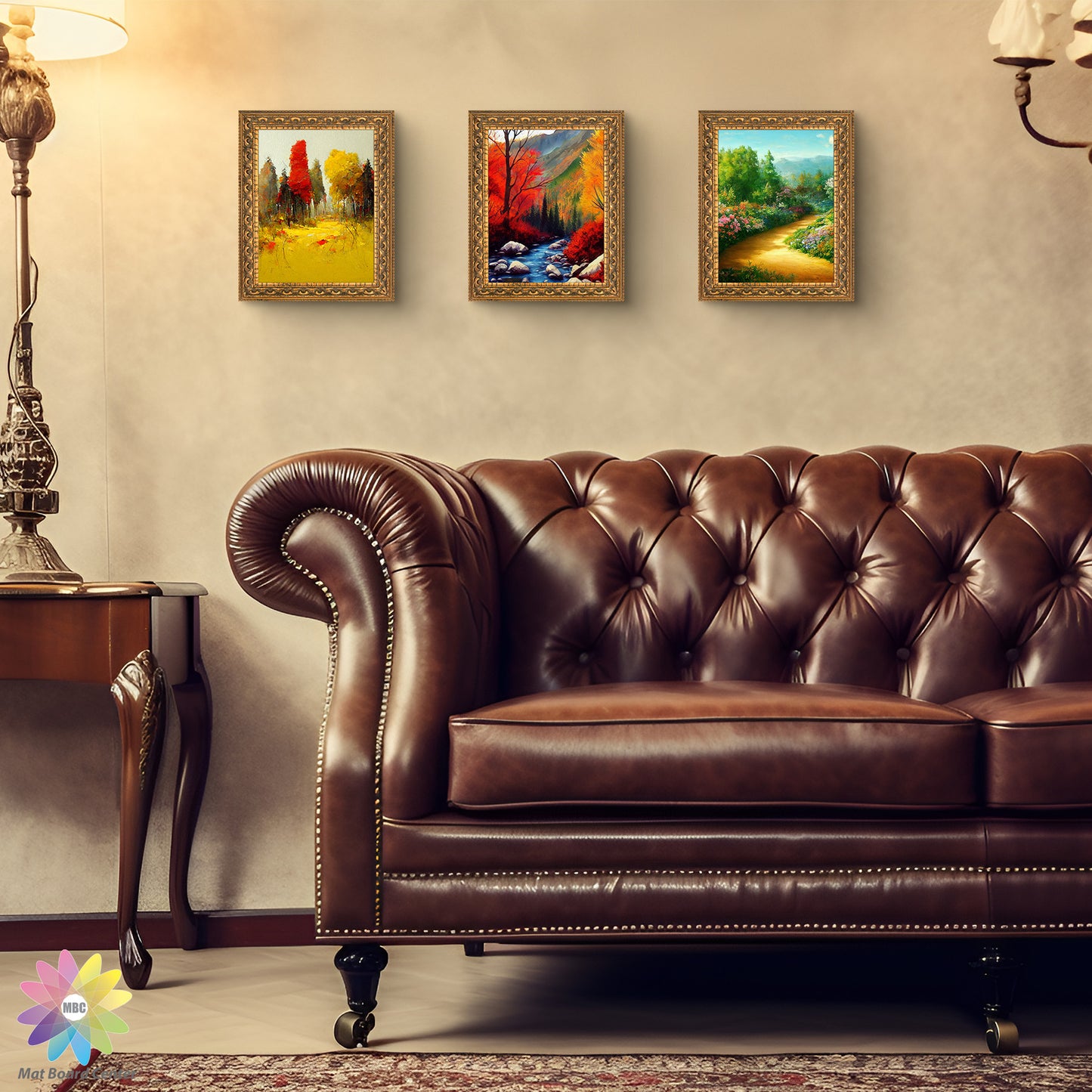 8x10 Ornate Picture Frame Bronze Color (12 Pcs per Box)