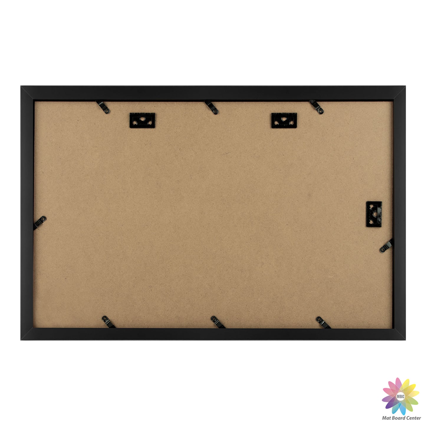 Clearance Diploma Tassel Shadow Box 11x17.5 Frame For 8.5x11 Document/Certificate with Double Mat and Real Glass Black (6 Pcs Per Box)