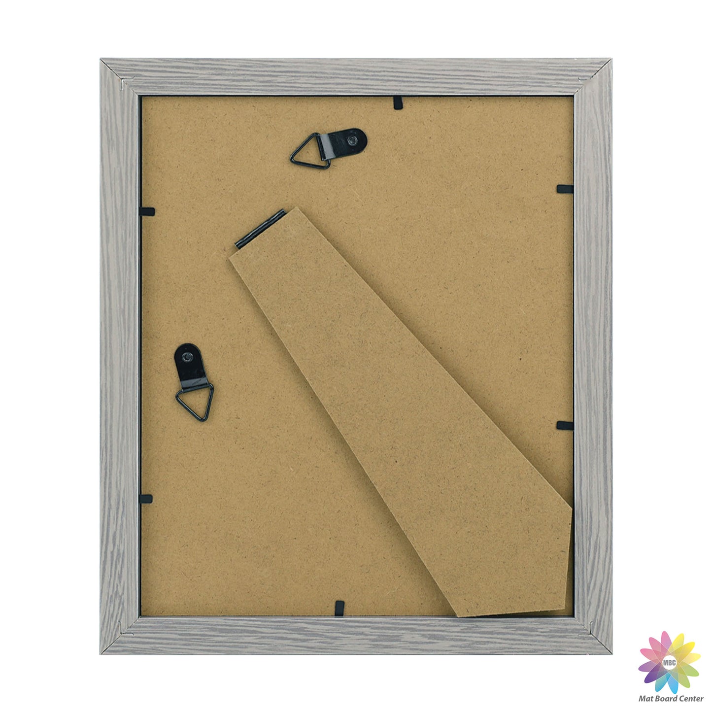 Clearance 8x10 Picture Frame for 5x7 Photo with White Mat and Plexiglass Mix Colors (8 Pcs Per Box)