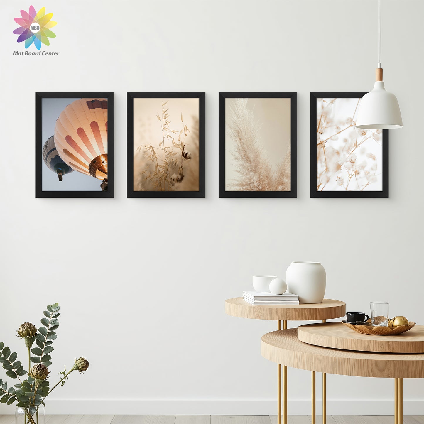 Clearance A4 Black Picture Frame with Plexiglass (8 Pcs Per Box)