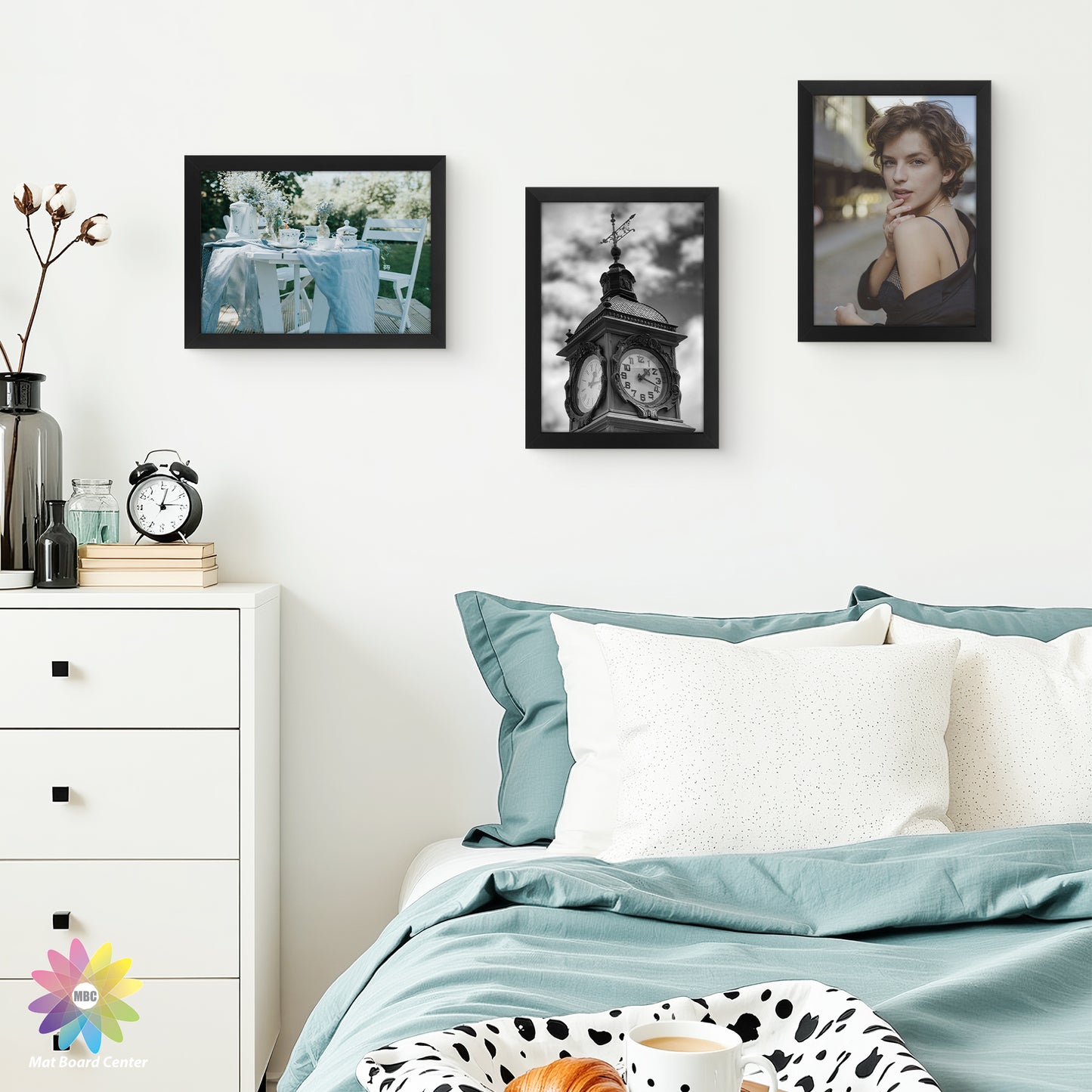 Clearance A4 Black Picture Frame with Plexiglass (8 Pcs Per Box)