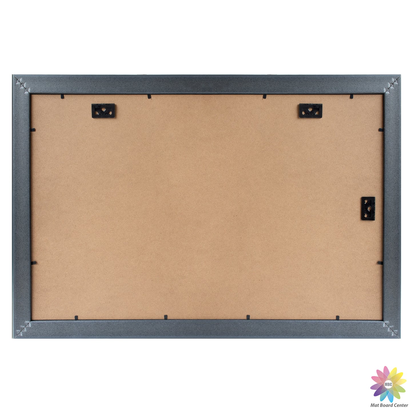 12x19 Collage Picture Frame with White Mat Displays Two 8x10 Photo Brown and Ornate Gold Color (6 Pcs per Box)