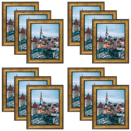 8x10 Picture Frame with Real Glass (12 Pcs Per Box)