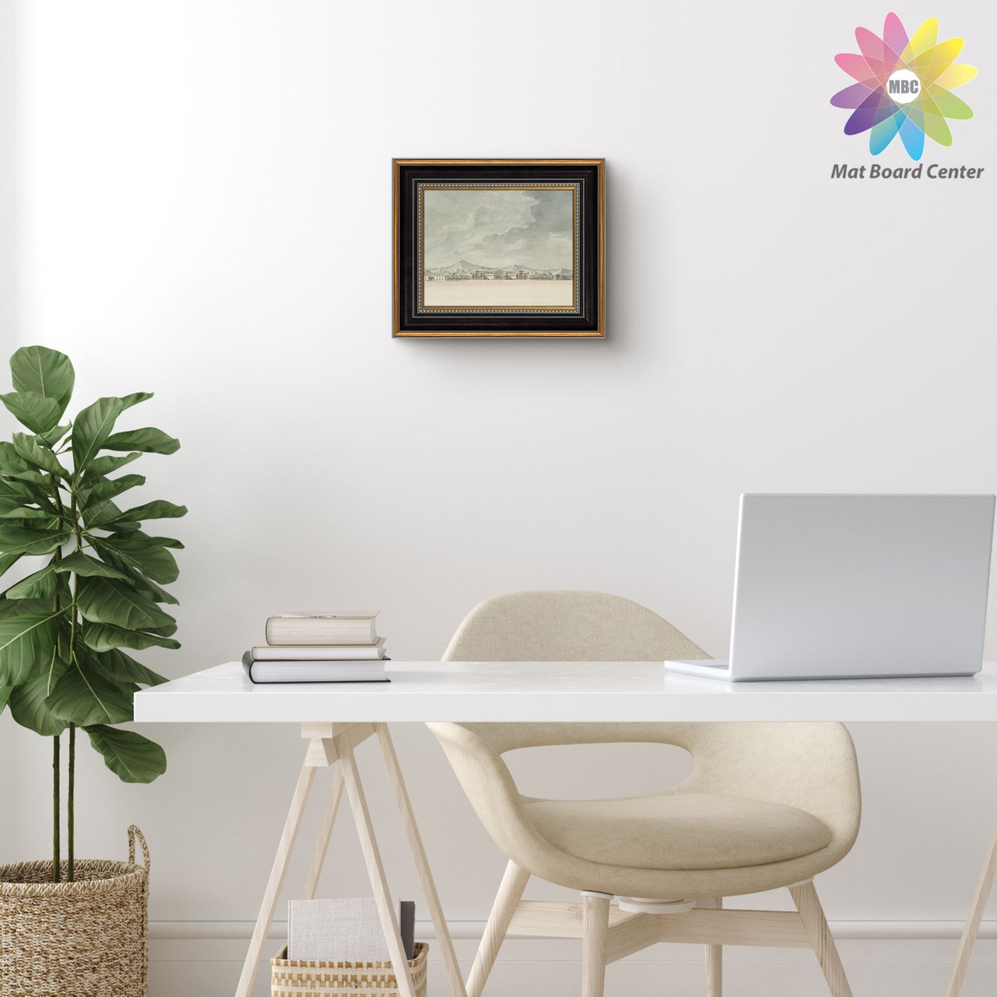 8x10 Ornate Picture Frame Black and Ornate Gold Color (12 Pcs per Box)