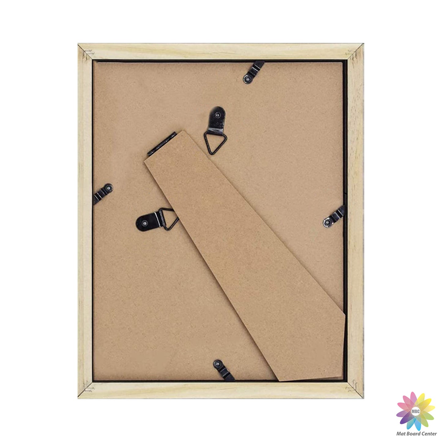 Clearance 4x6 Double Picture Frame With Real Glass and White Mat (9 Pcs Per Box)