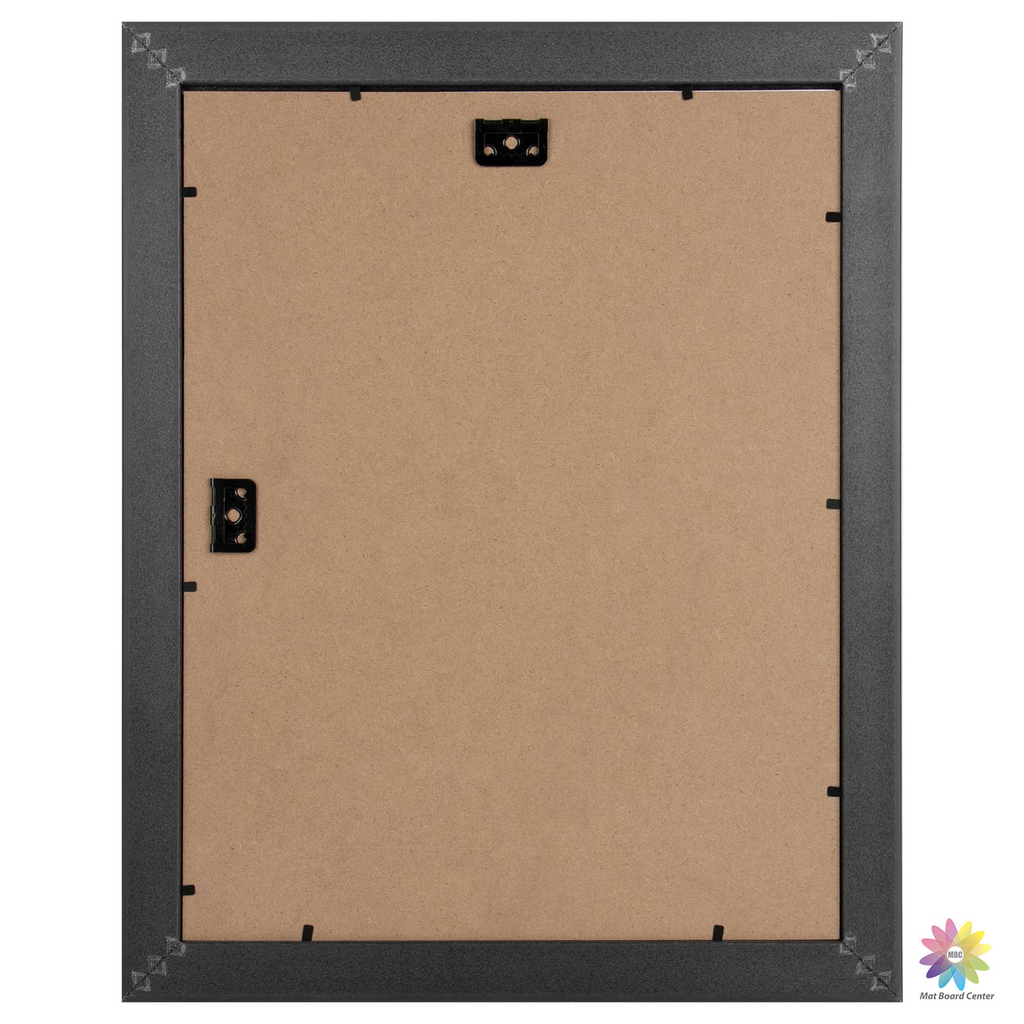 11x14 Ornate Picture Frame with White Mat for 8x10 Photo Brown and Ornate Gold Color (10 Pcs per Box)