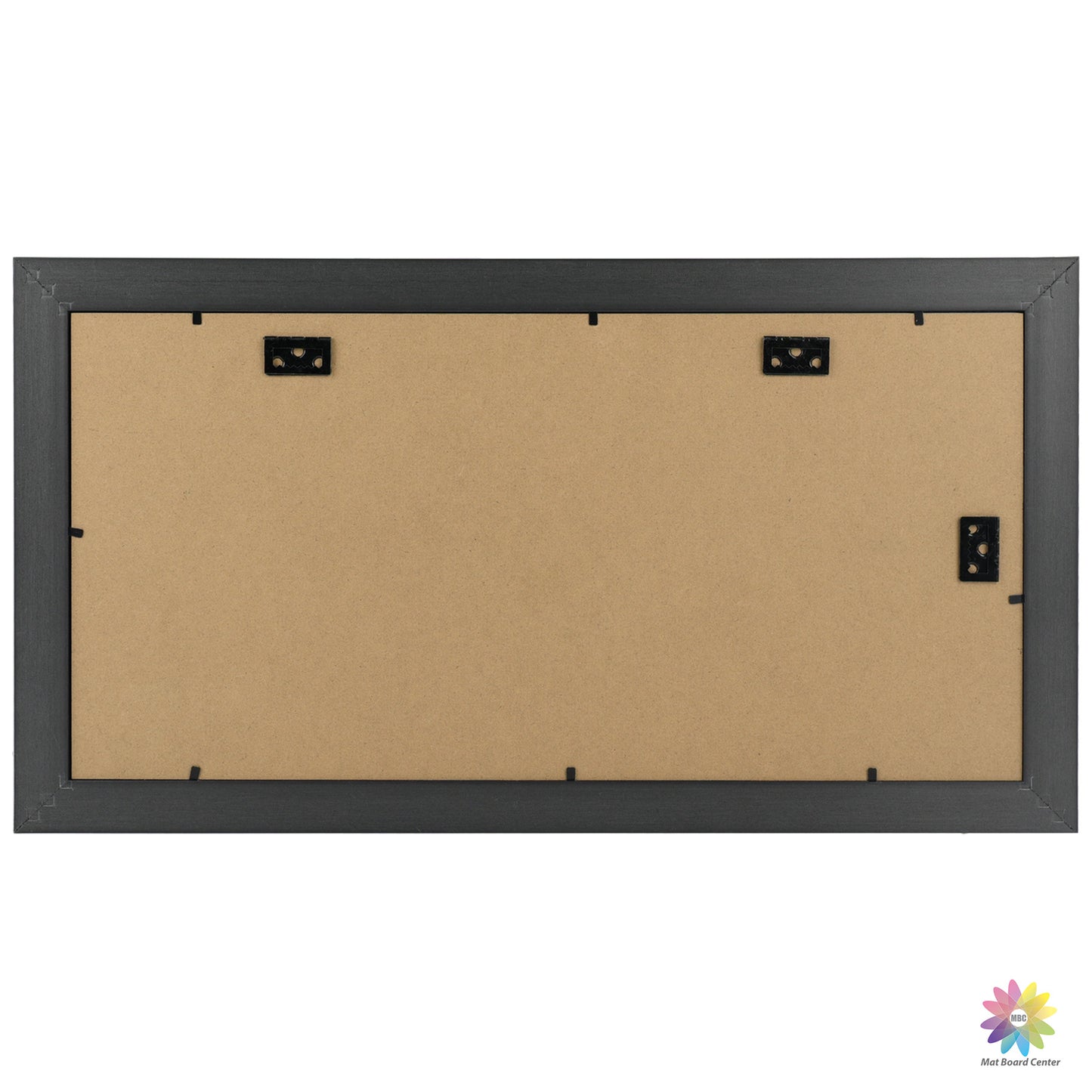 9x18 Collage Picture Frame For Three 5x7 Pictures Dark Gold-Brown Color (10 Pcs per Box)