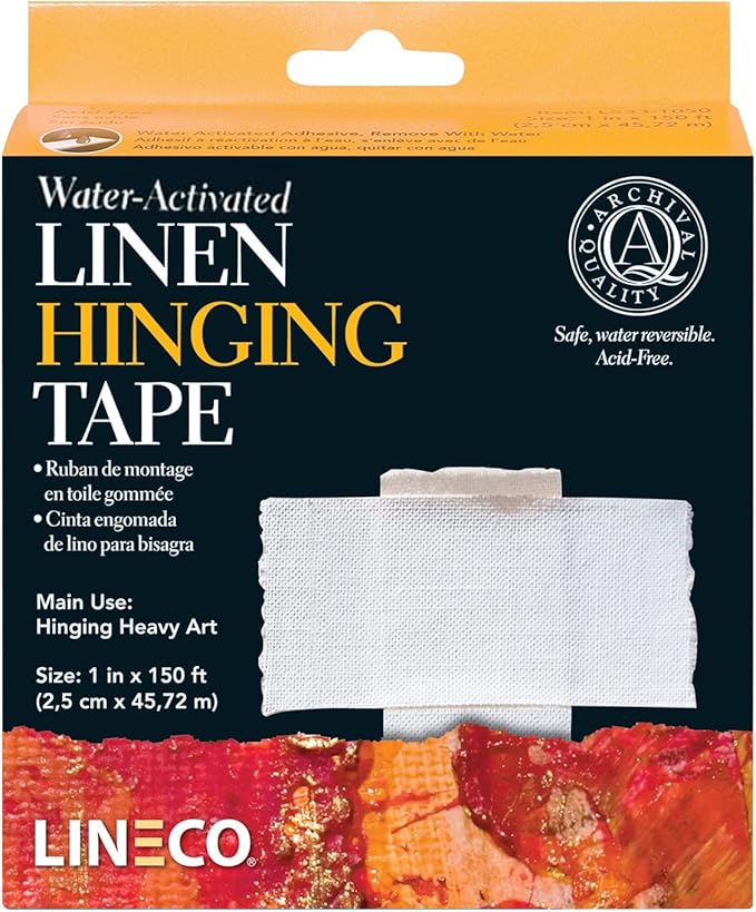 Lineco Acid-Free Neutral pH Self Adhesive Tape, 1 in. x 50 yd. Roll