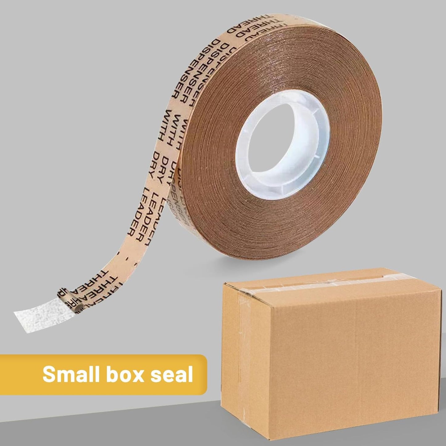 Lineco High Tack ATG Tape,5 Mil Adhesive,1/2 in.x 36 yd Brown