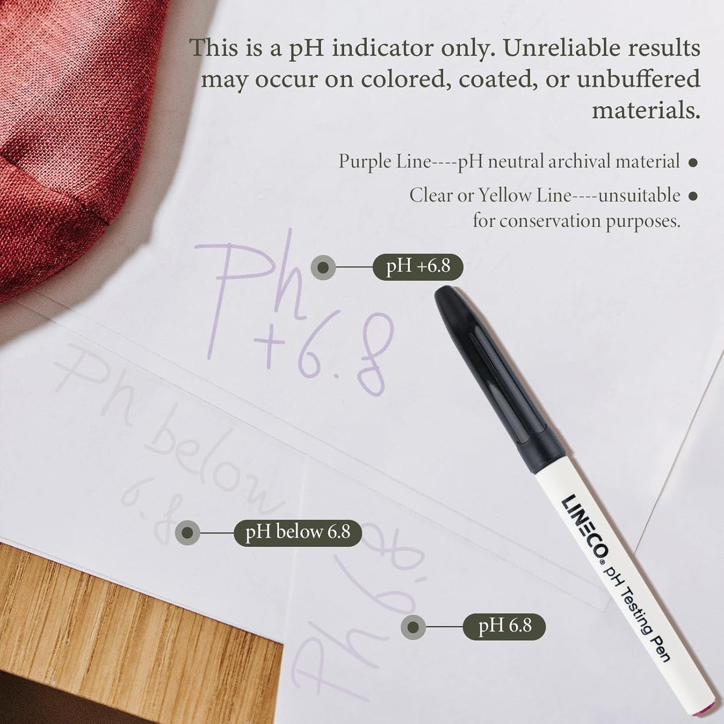 Lineco pH Testing Pen
