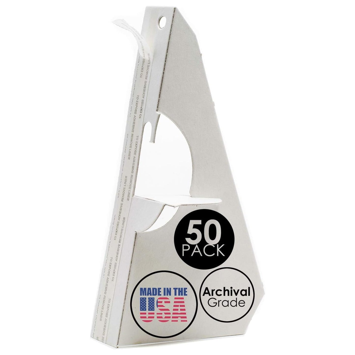 Self Stick Easel Back,Cardboard Stand Pack of 50 7 Inch