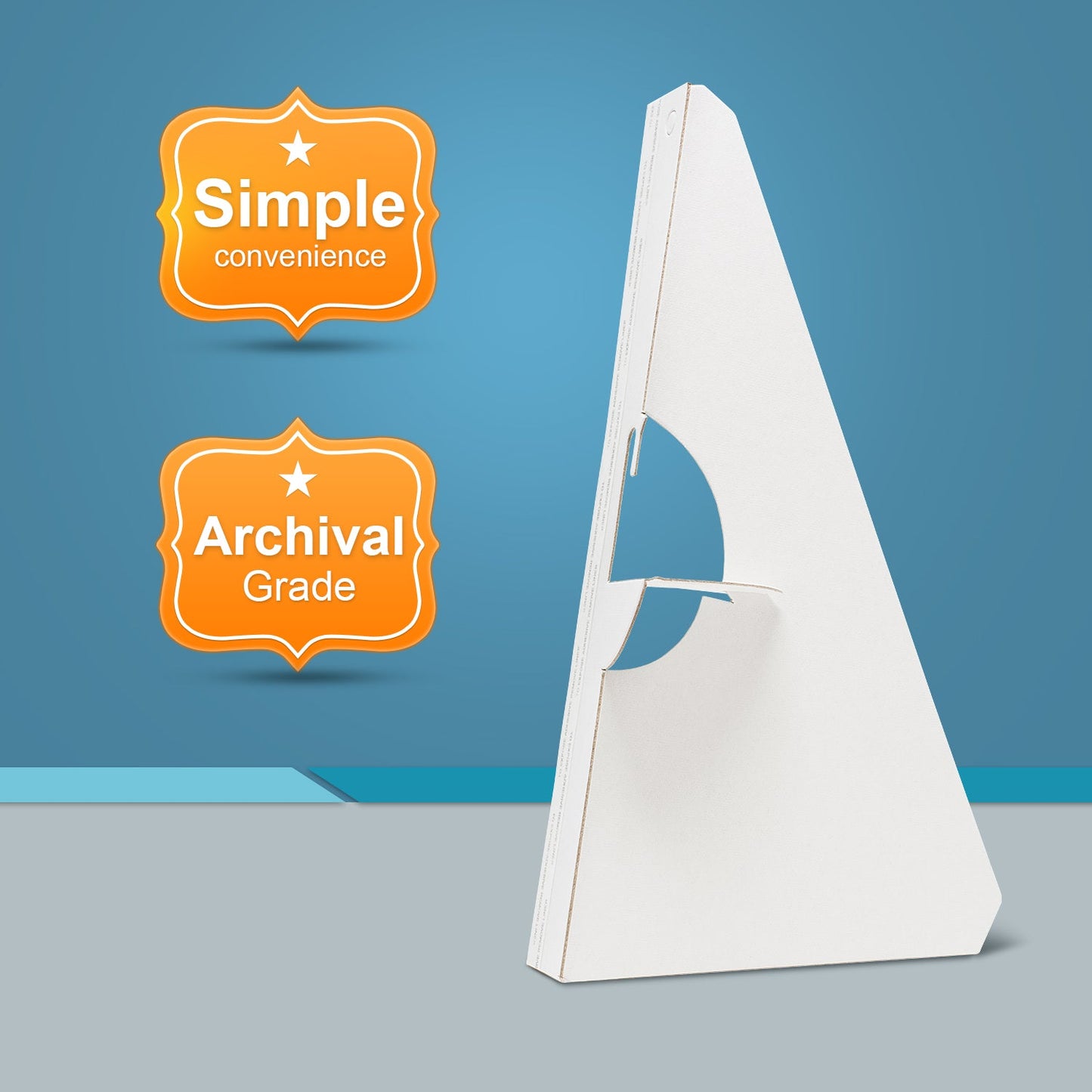 Self Stick Easel Back,Cardboard Stand Pack of 50