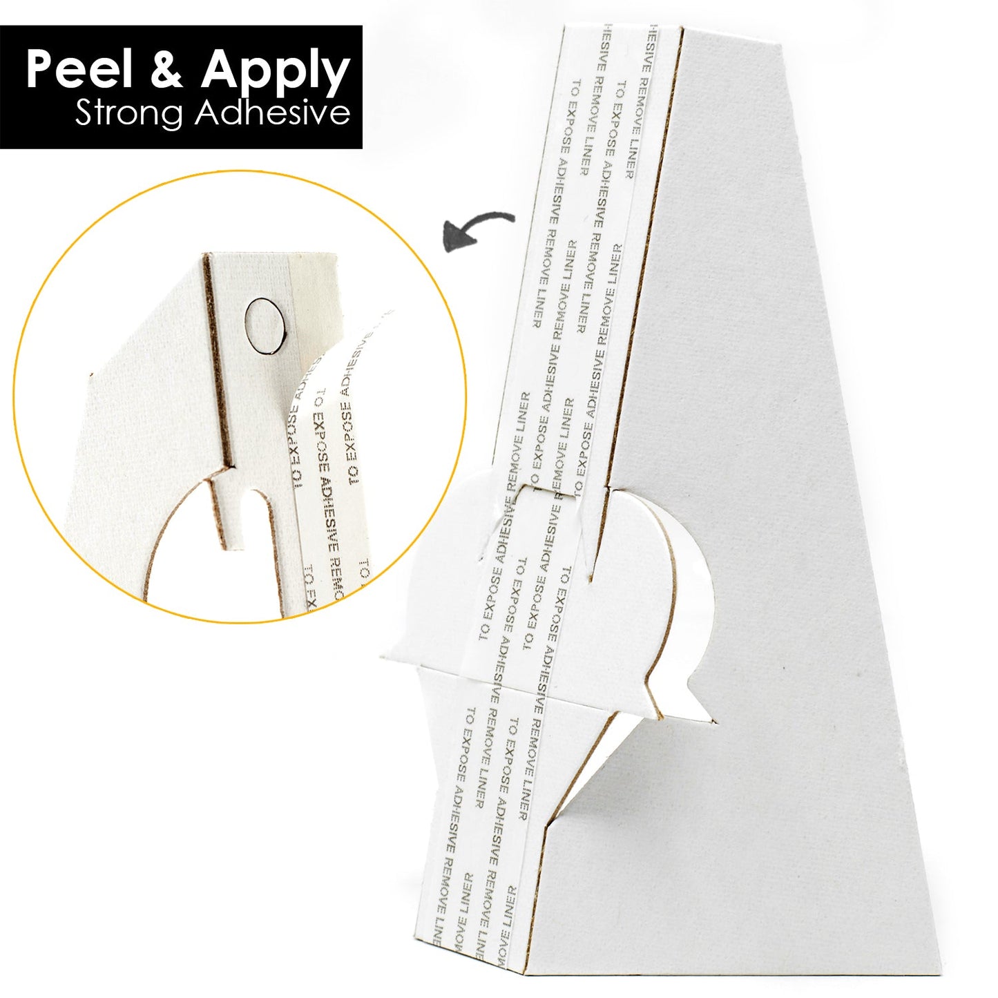 Cardboard Easel Back (50 Pack)