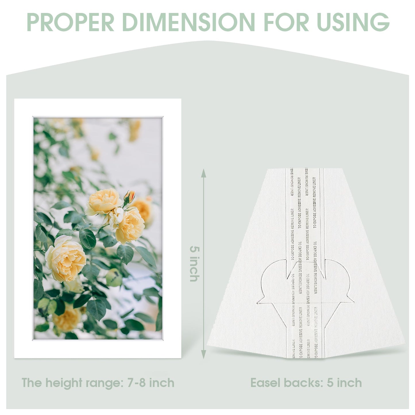 Cardboard Easel Back (100 Pack)