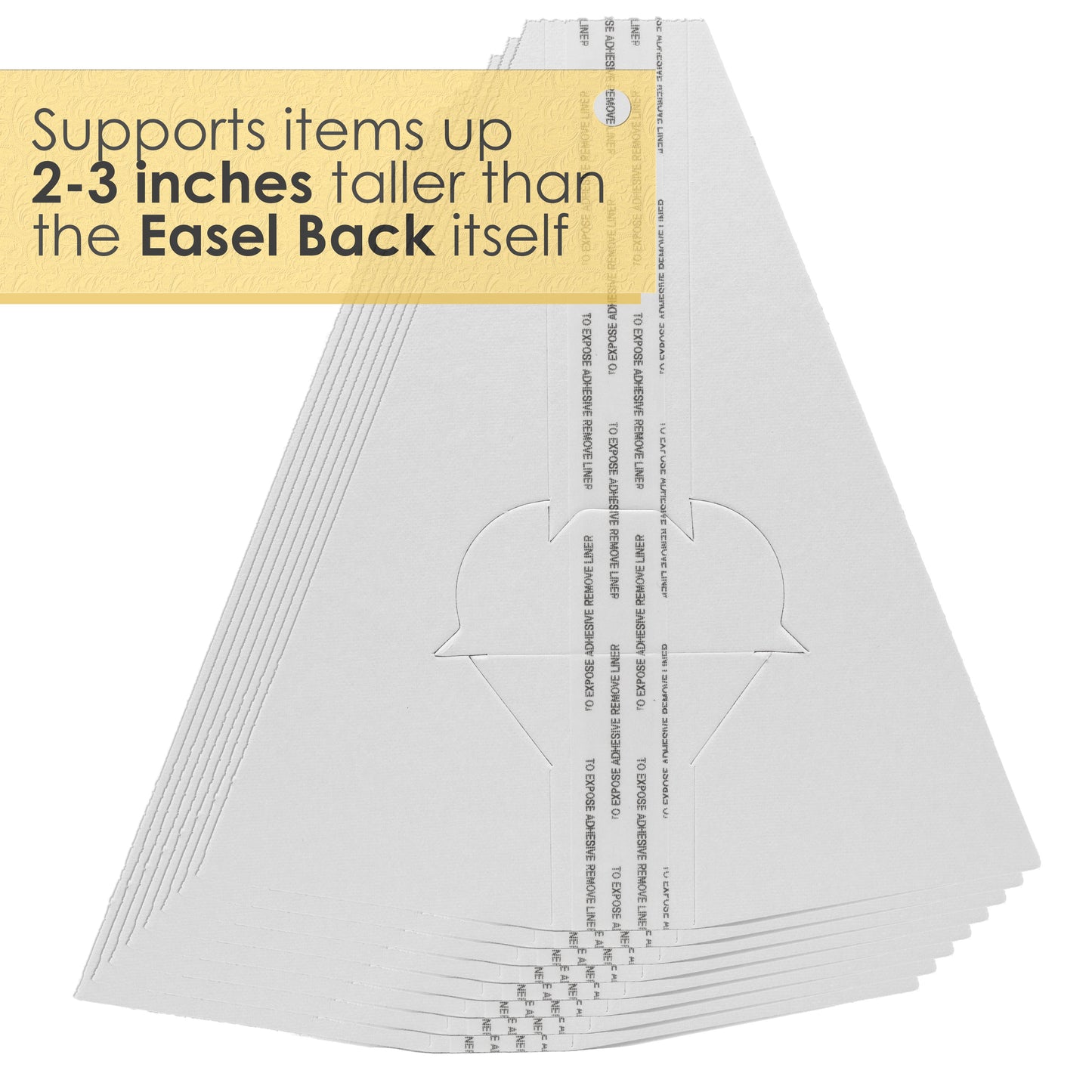 Cardboard Easel Back (50 Pack)