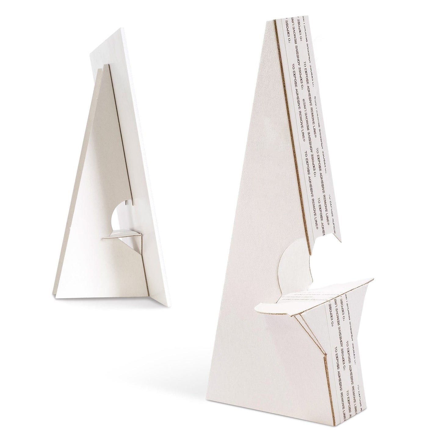 Cardboard Easel Back (100 Pack) 7 Inch