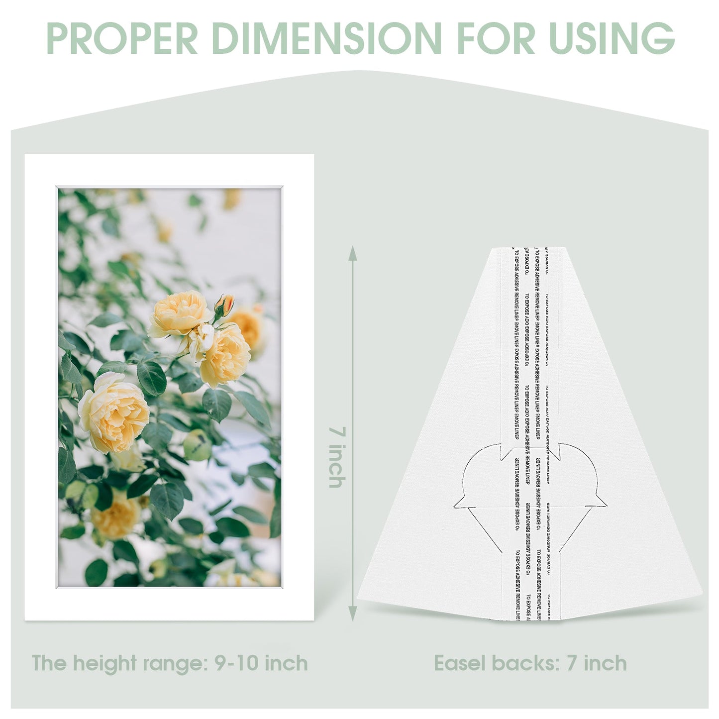 Cardboard Easel Back (100 Pack)