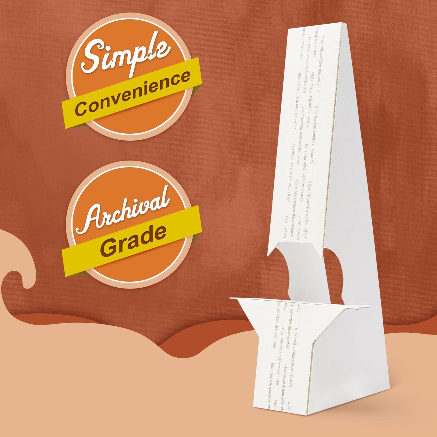 Cardboard Easel Back (50 Pack)