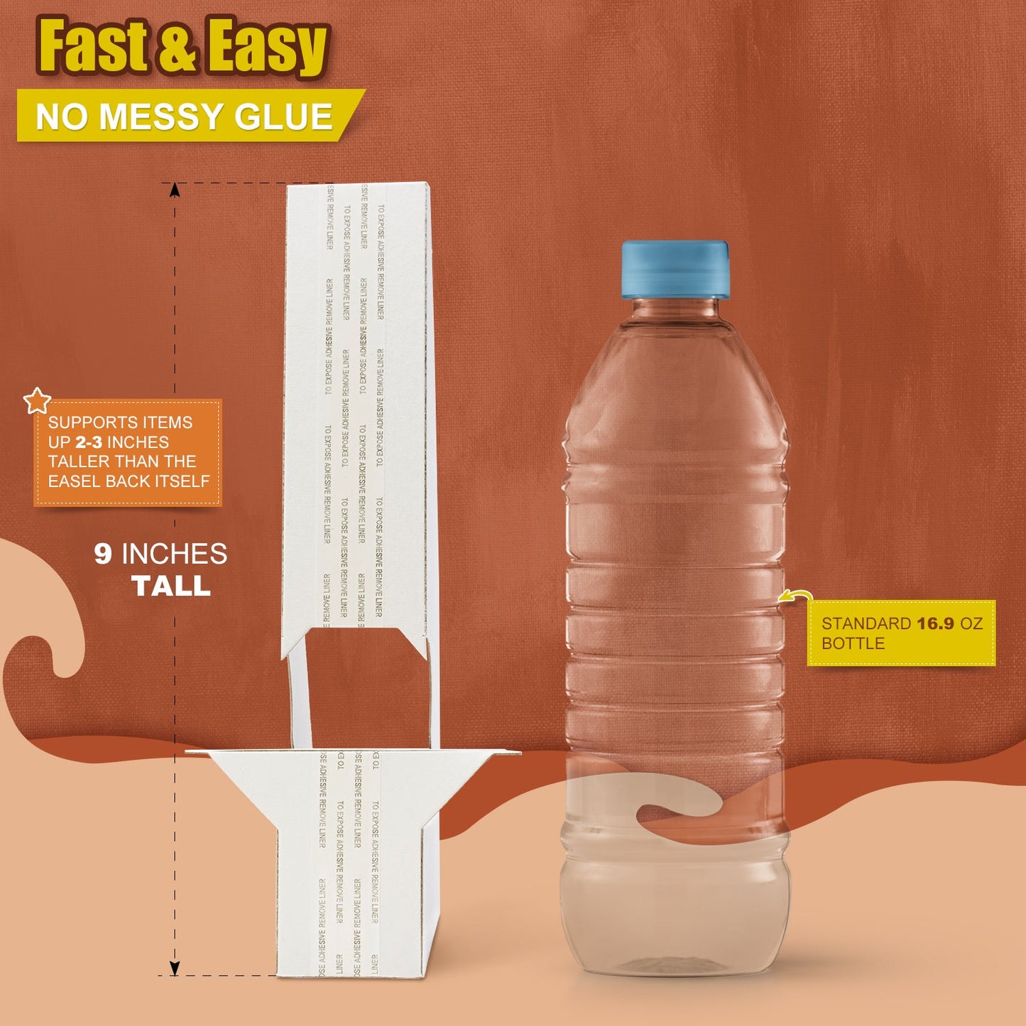 Cardboard Easel Back (50 Pack)