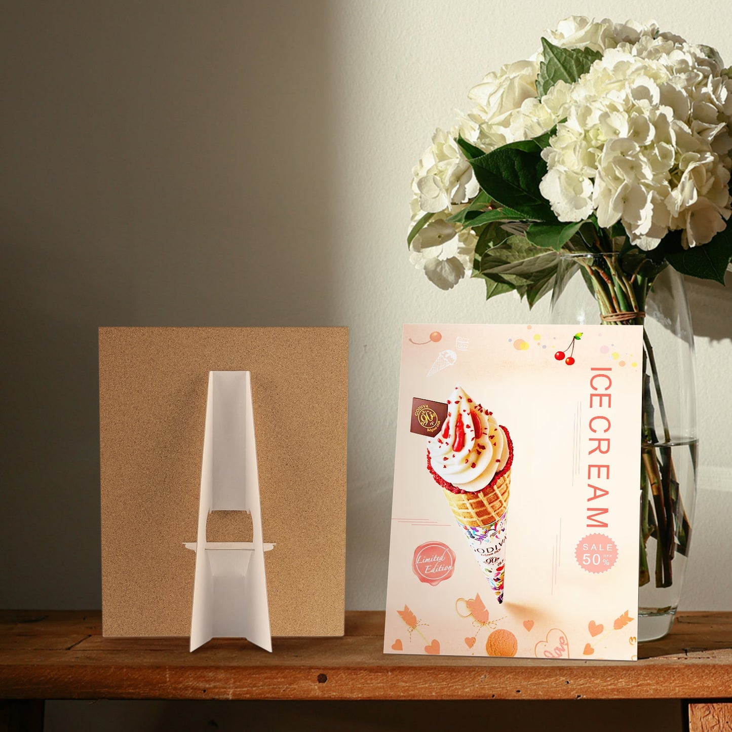 Cardboard Easel Back (100 Pack)