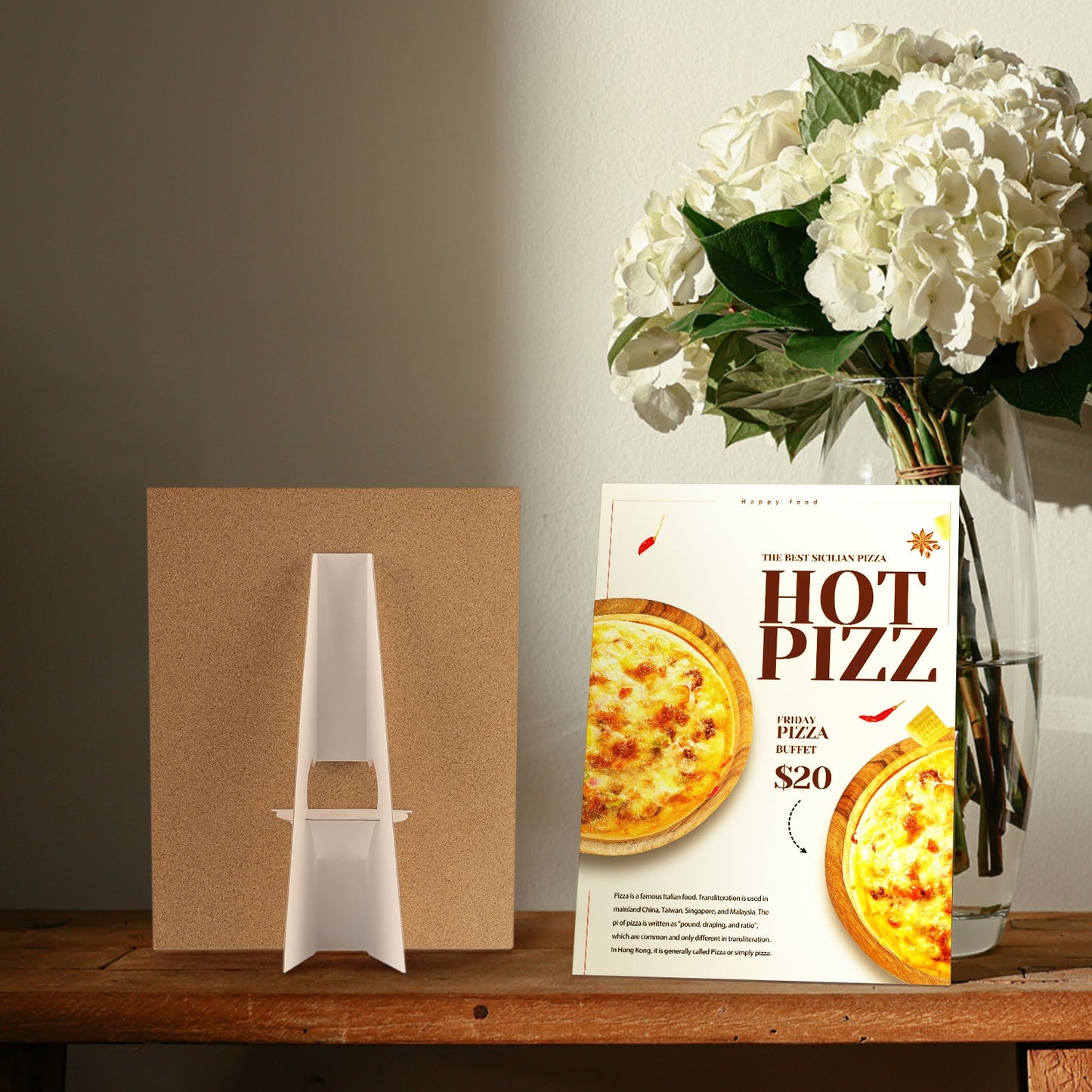 Cardboard Easel Back (100 Pack)