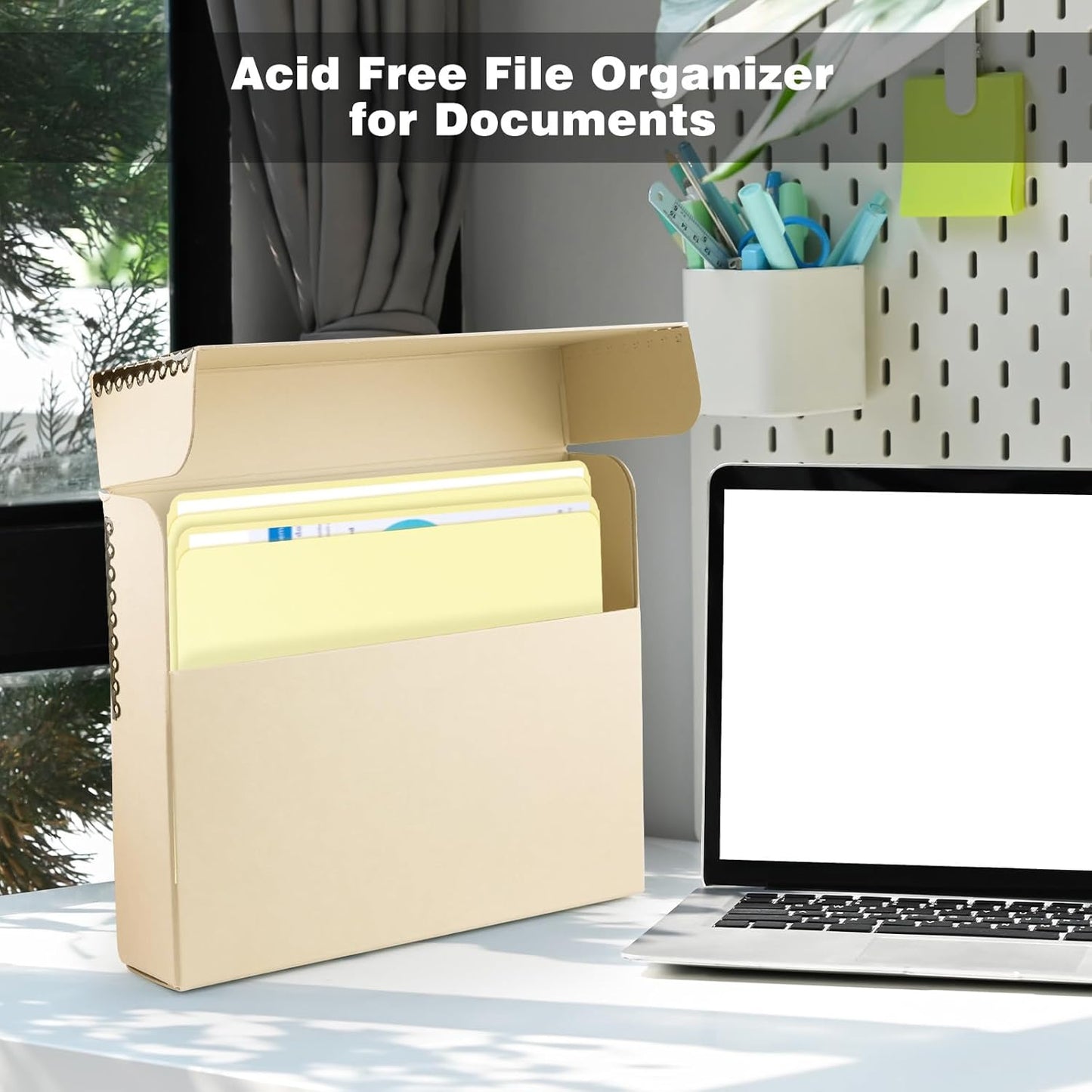 9.5x11.75 Inches Lineco Archival Letter Size File Folders Lignin-Free Light Tan 10 Pt