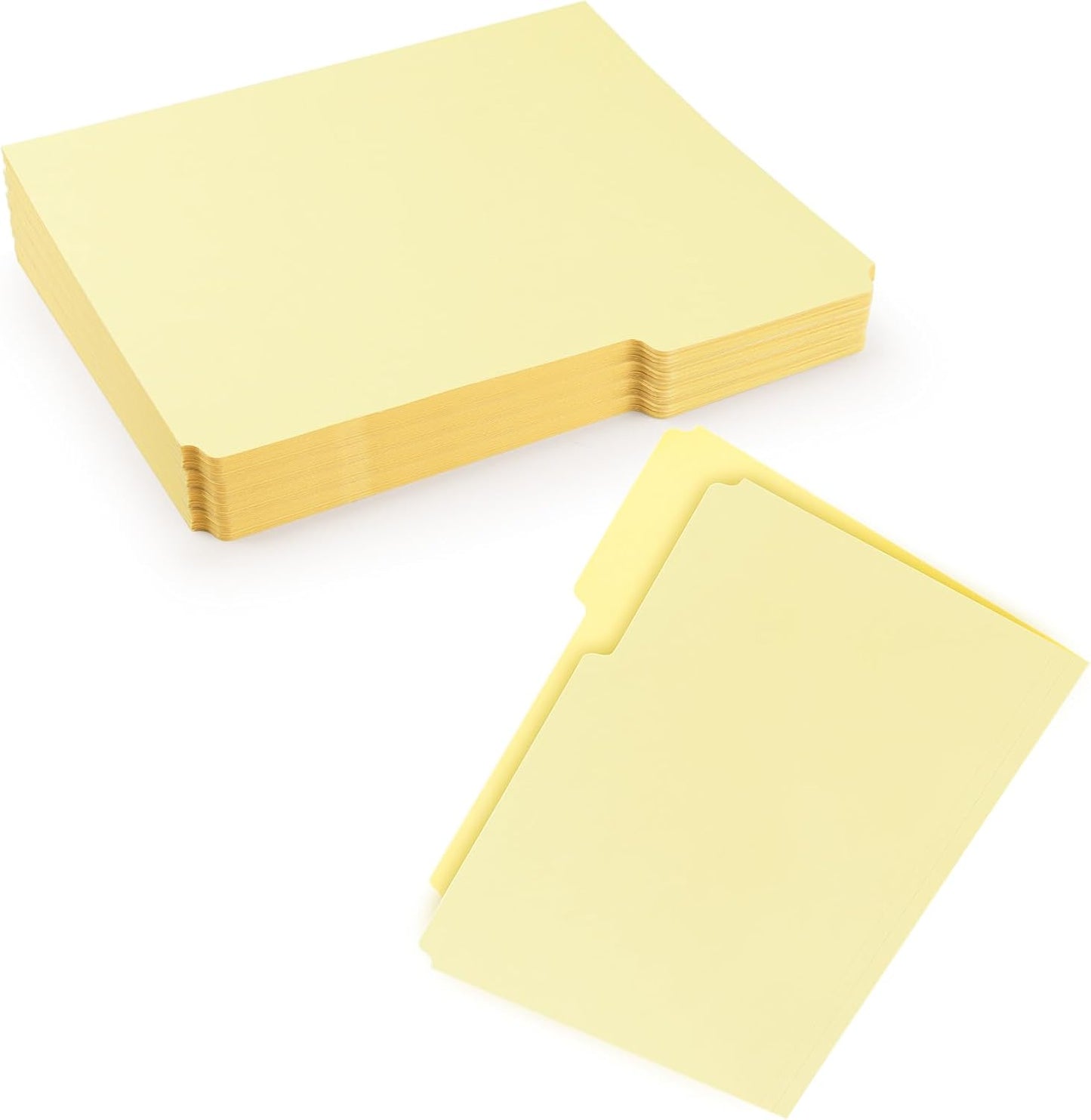 9.5x11.75 Inches Lineco Archival Letter Size File Folders Lignin-Free Light Tan 10 Pt 100 Pack Third Cut