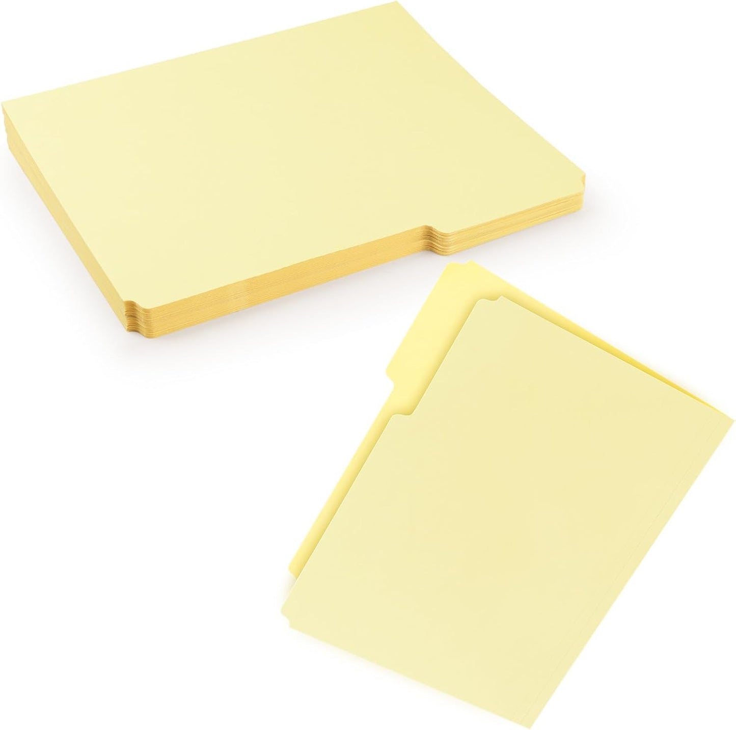9.5x11.75 Inches Lineco Archival Letter Size File Folders Lignin-Free Light Tan 10 Pt 50 Pack Third Cut