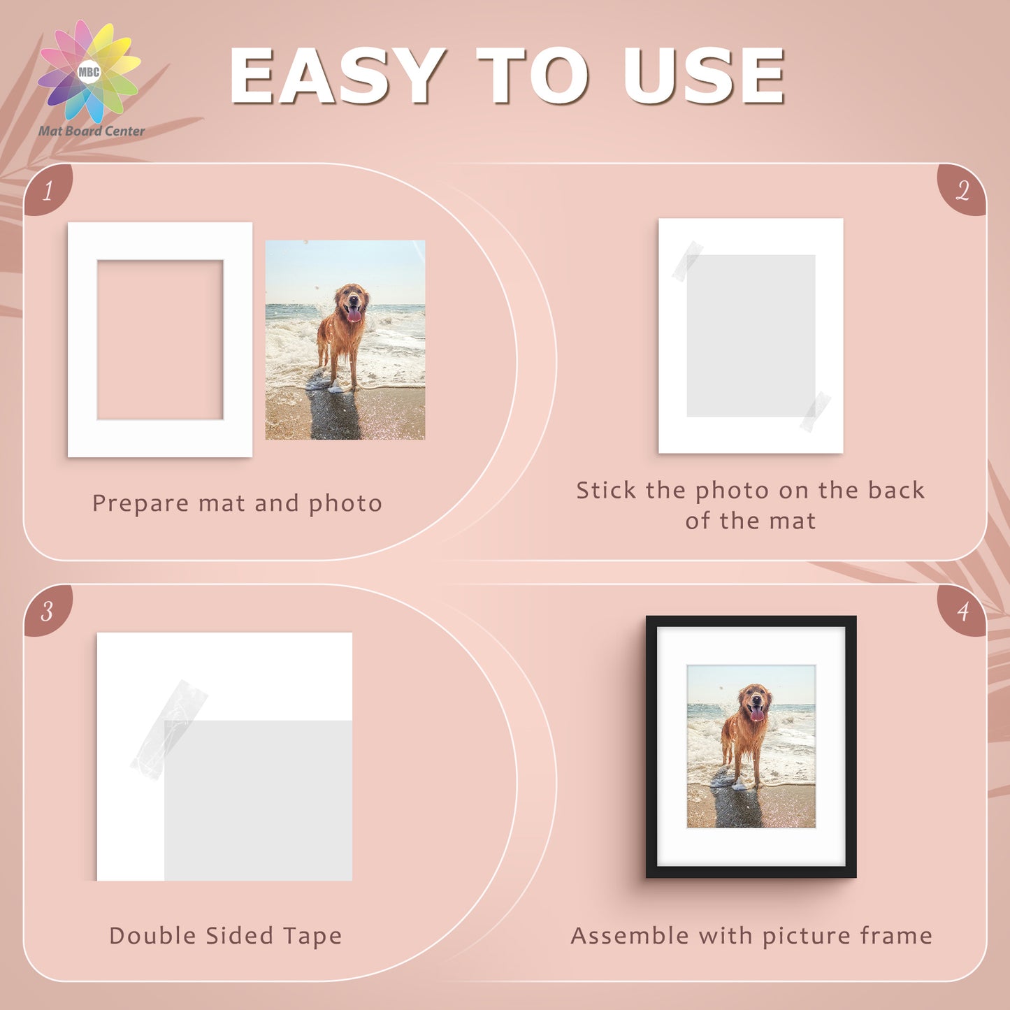 11x14 Whitecore Pre-Cut Mat Board - Pack of 100