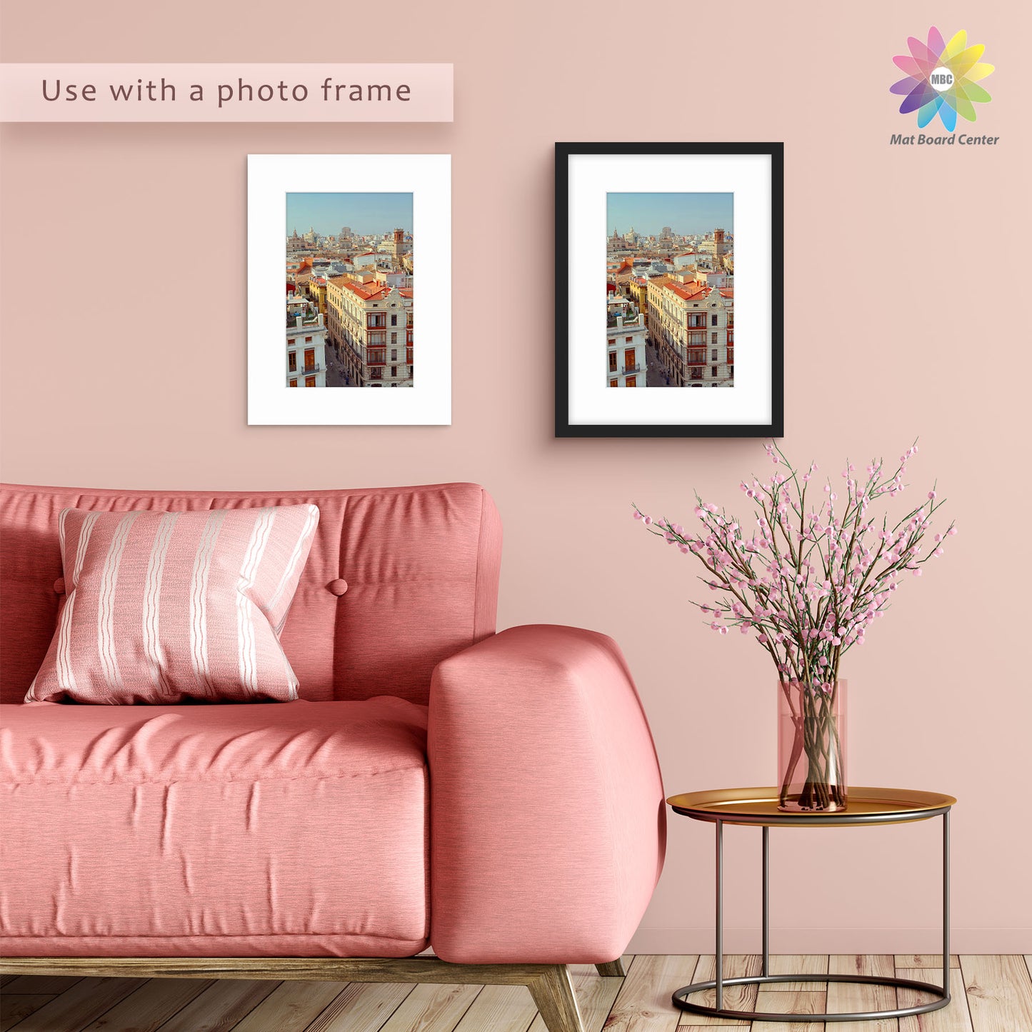 12x16 Picture Mats For 8x12 Photos - Pack of 25