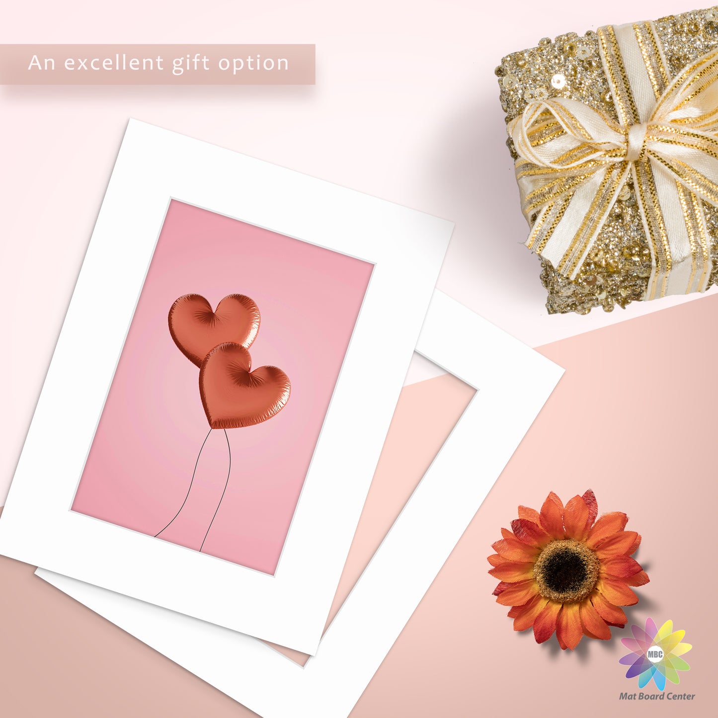 12x16 Picture Mats For 8x12 Photos - Pack of 25
