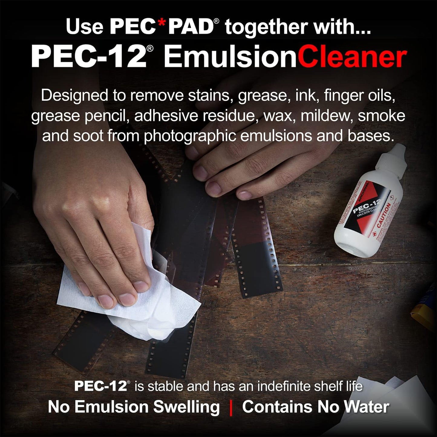 4x4 Inches PEC-PAD Lint-Free Wipes Non-Abrasive Ultra Soft Cloth For Cleaning (100 Sheets/Pack)