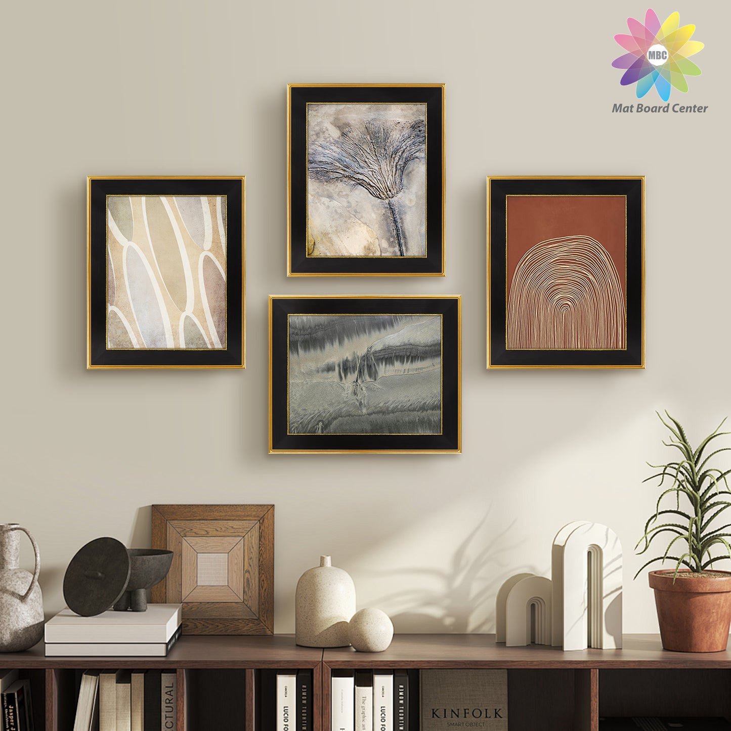 11x14 Picture Frame for 5x7 Picture Black/Classic Gold Color (10 Pcs per Box)