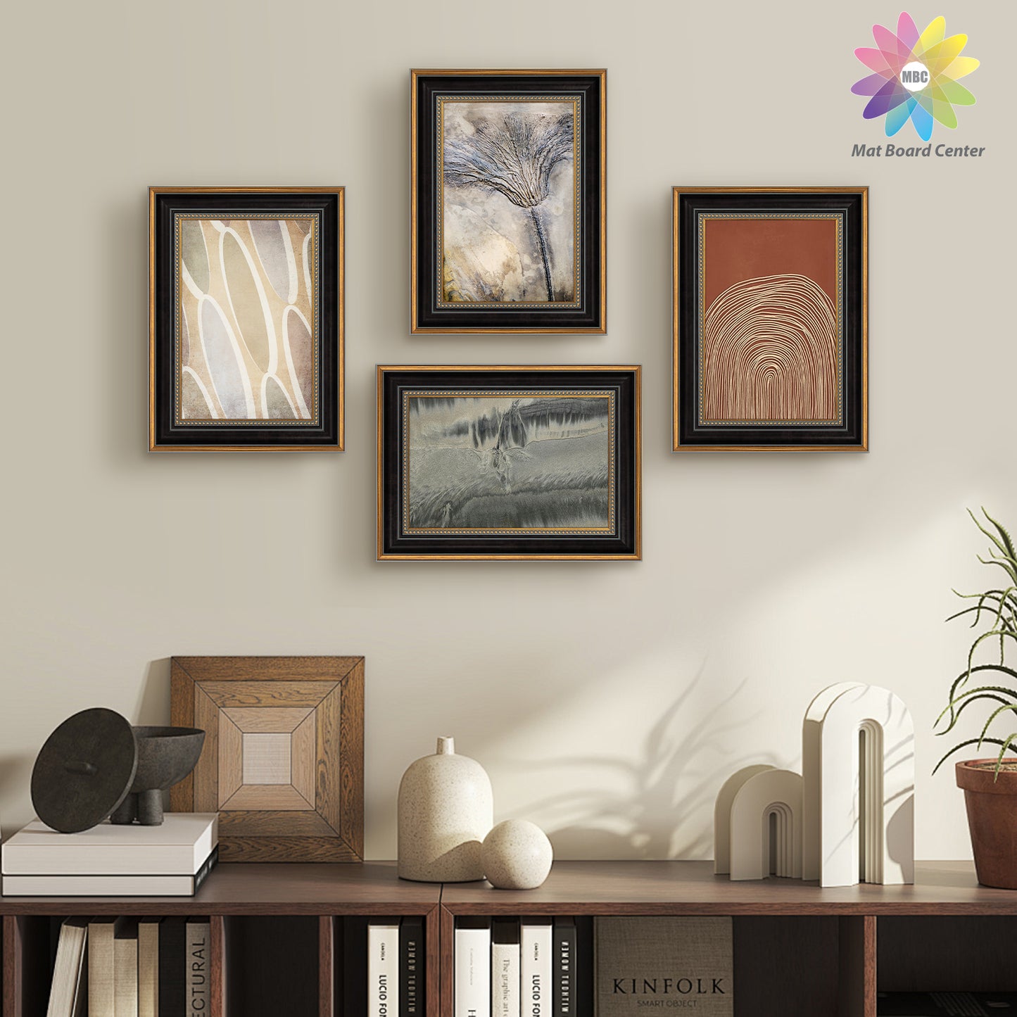 8x12 Ornate Picture Frame Dark Gold/Black Color (10 Pcs per Box)