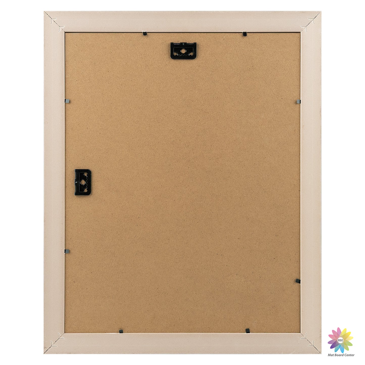 11x14 Picture Frame for 8x10 Picture with White Mat and Real Glass Dark Gold Color (10 Pcs per Box)