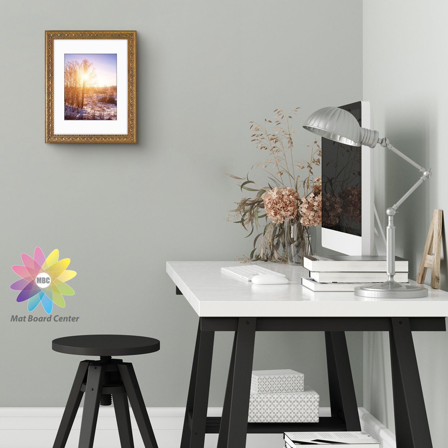 11x14 Ornate Picture Frame for 8x10 Picture Bronze Color (10 Pcs per Box)