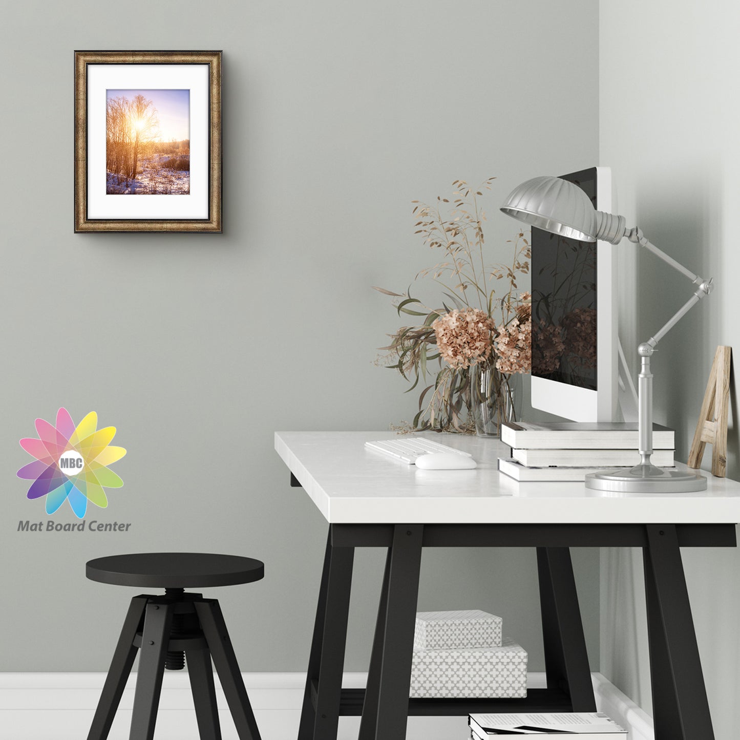 11x14 Picture Frame for 8x10 Photo Dark Brown Color (10 Pcs per Box)