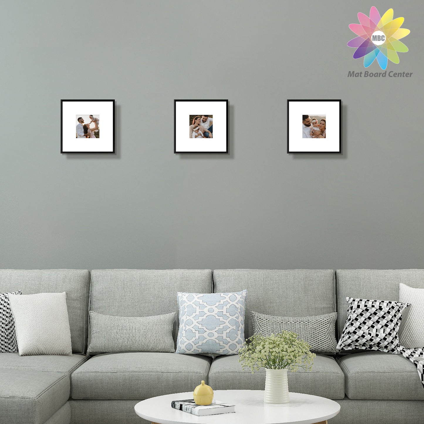 8x8 Aluminum Frame for 4x4 Picture (12 Pcs per Box)