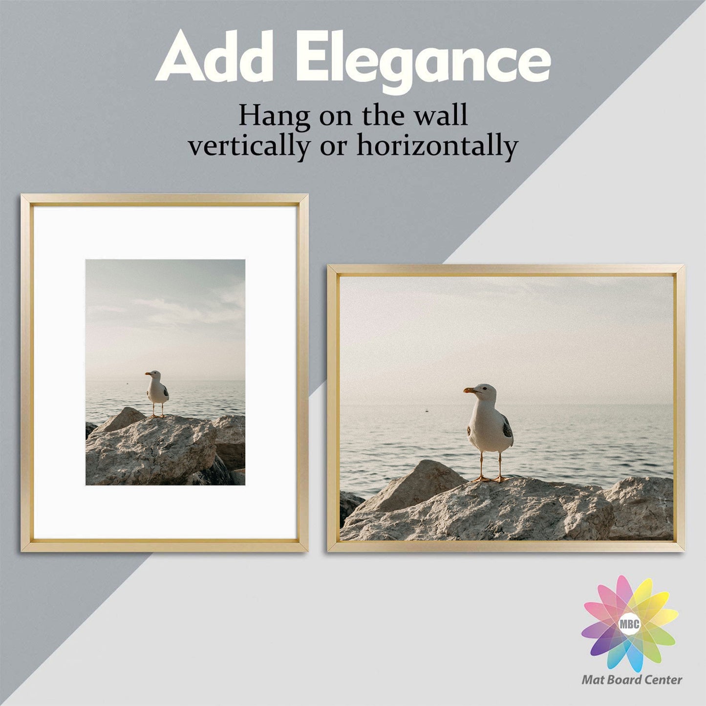 8x10 Aluminum Frame for 5x7 Picture (8 Pcs per Box)