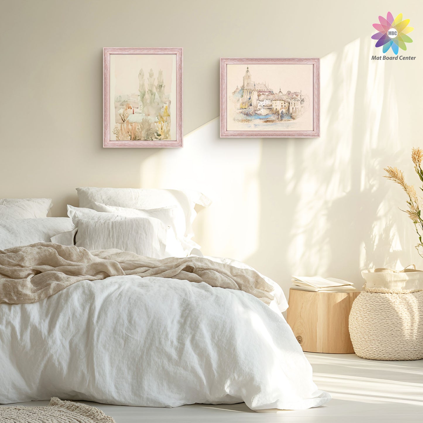 11x14 Picture Frame for 8x10 Photo with White Mat and Plexiglass (6 Pcs Per Box)