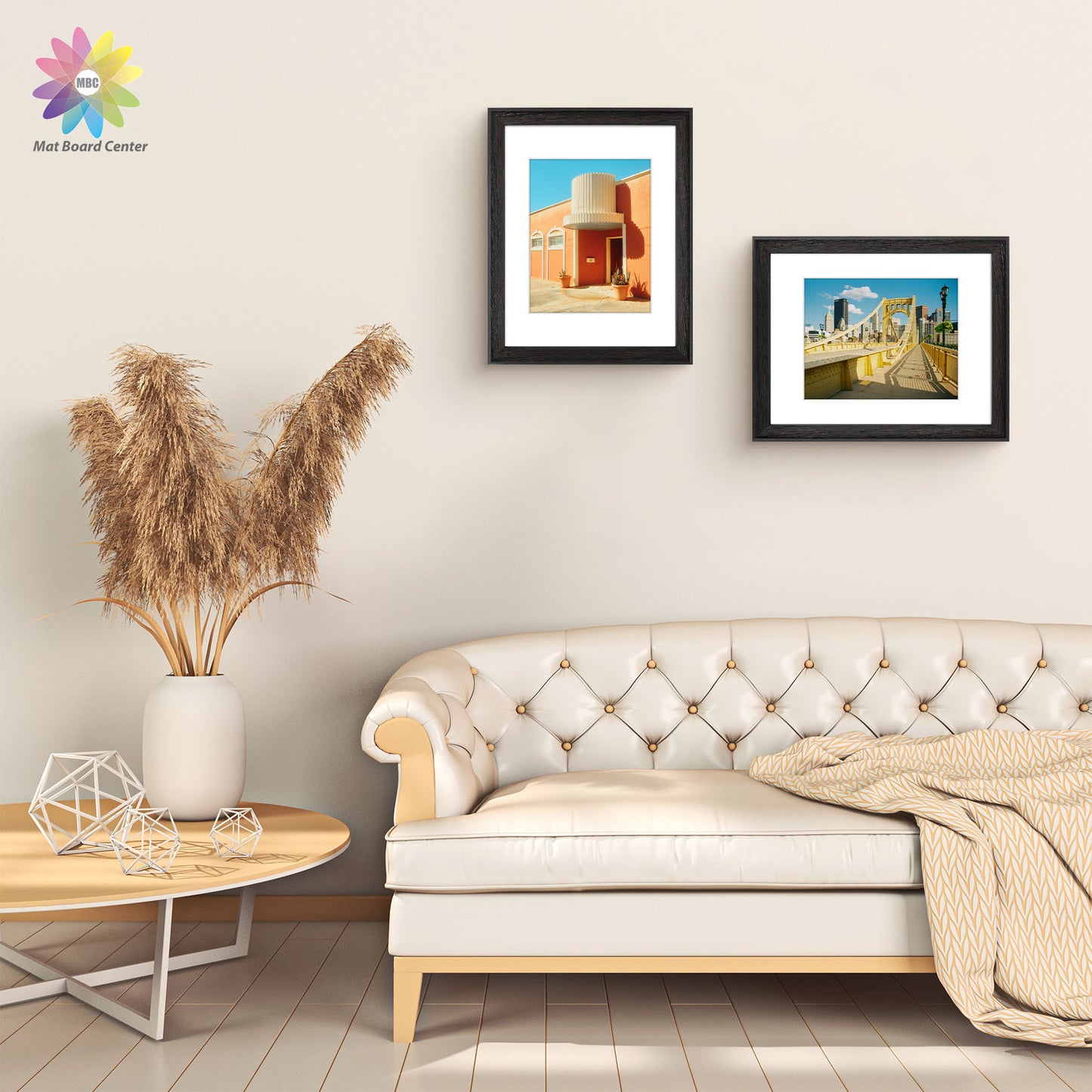 11x14 Picture Frame for 8x10 Photo with White Mat and Plexiglass (6 Pcs Per Box)