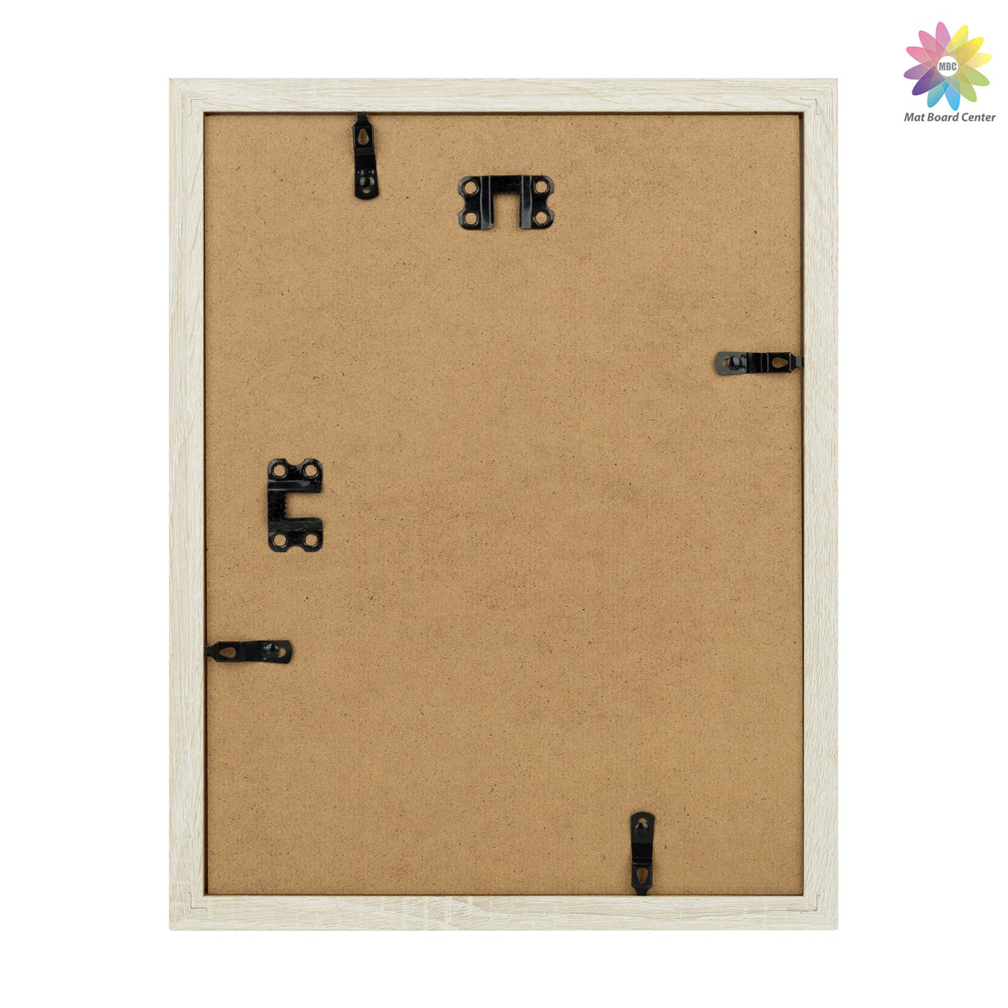 Clearance 9x12 Picture Frames for 6x8 Photo with White Mat and Plexiglass (18 Pcs Per Box)