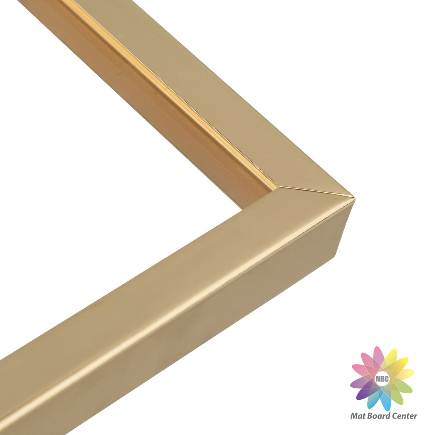 6x8 Floating Frame Displays Any Size Photo up to 6 by 8 Gold (24 Pcs Per Box)