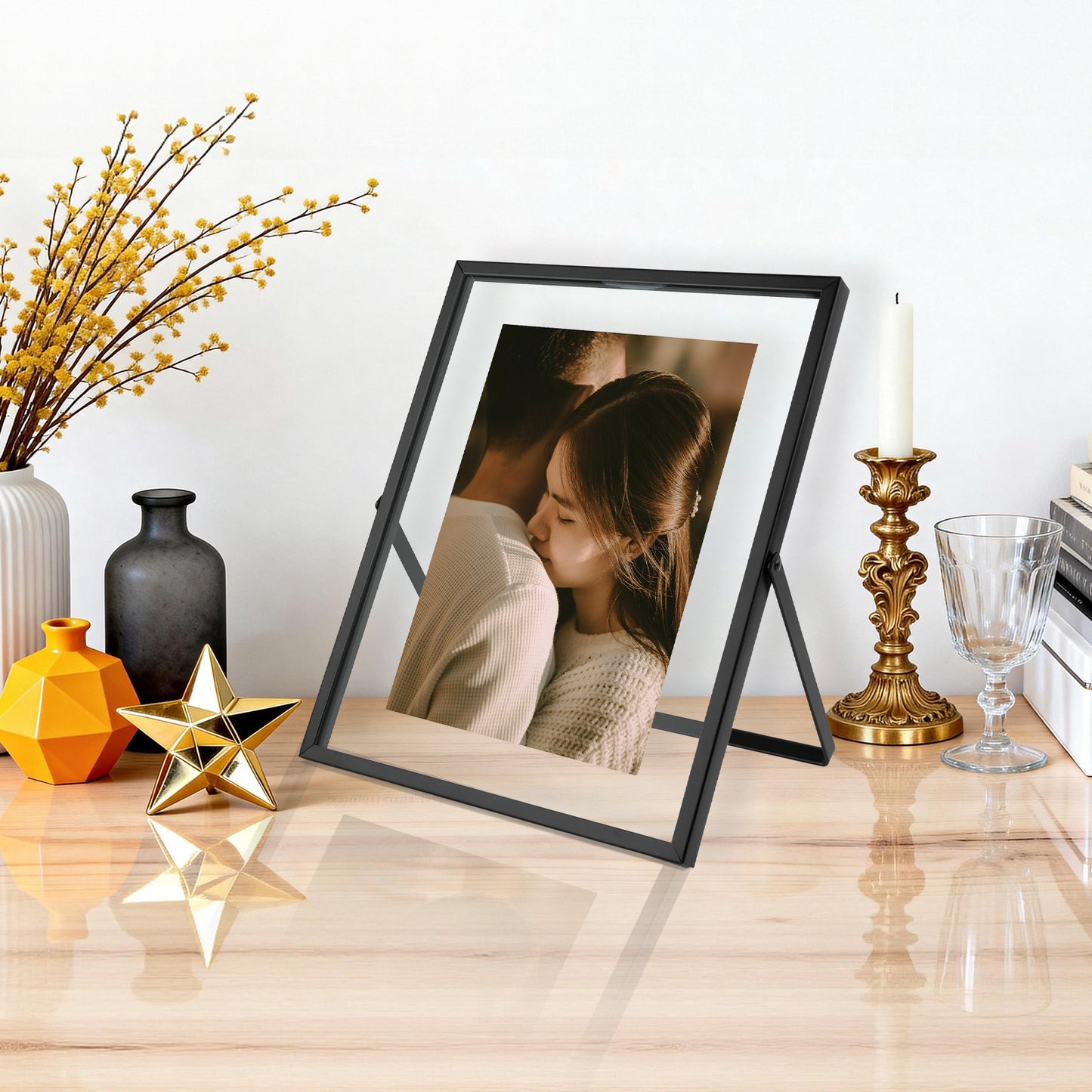 8x10 Floating Frame Displays Any Size Photo up to 8 by 10 (24 Pcs Per Box)