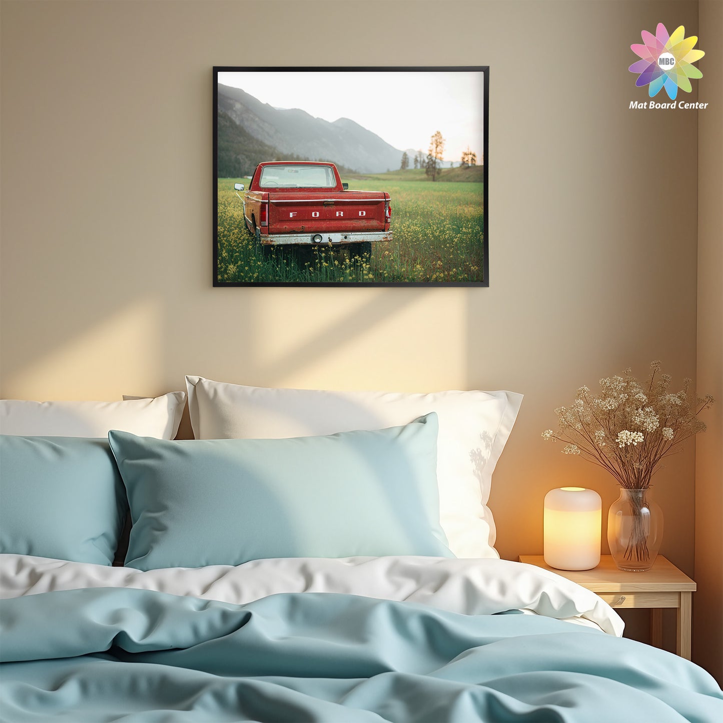16x20 Picture Frame For 11x14 Photo With White Mat and Plexiglass (6 Pcs per Box)