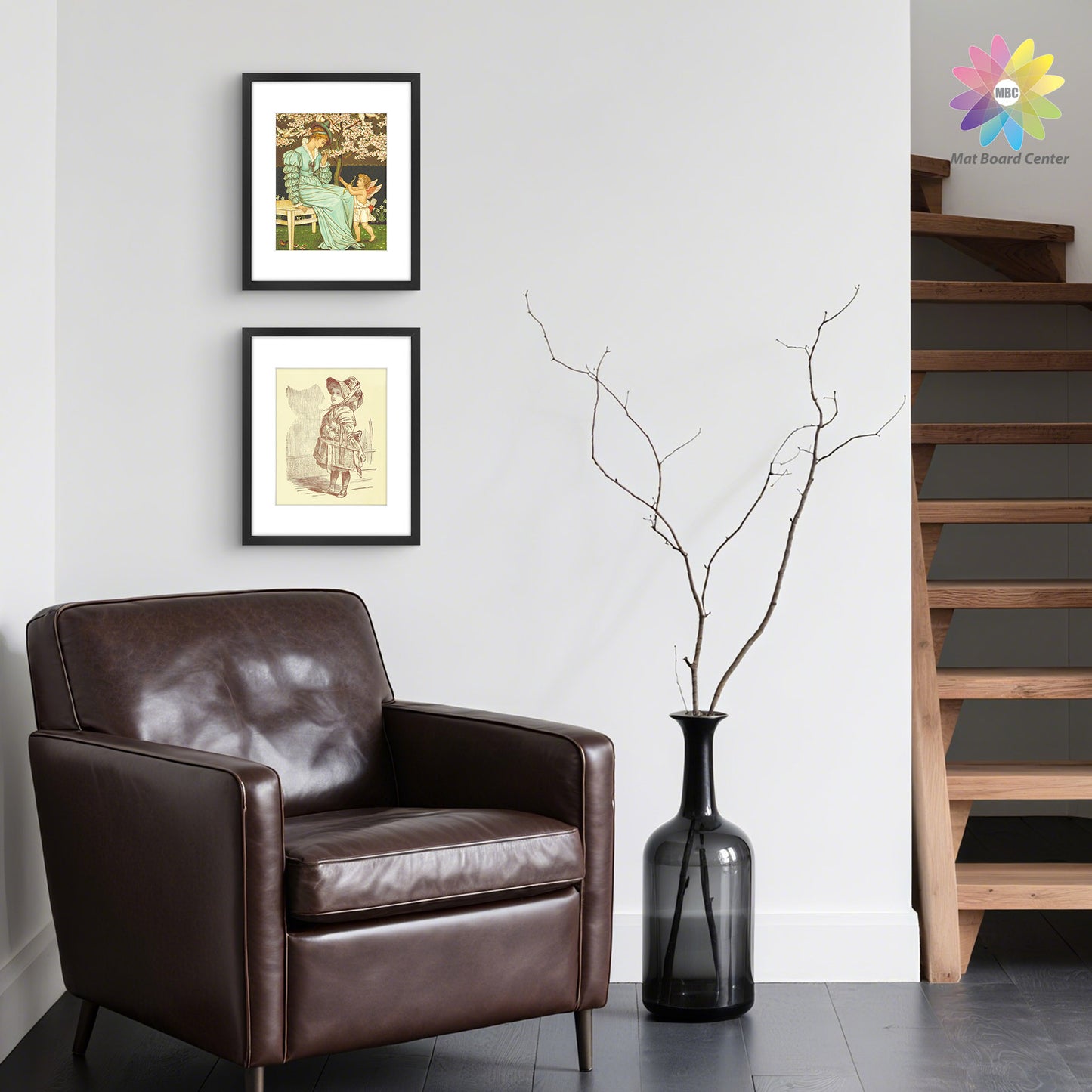 Clearance 11x14 Picture Frame for 8x10 Photo with White Mat and Plexiglass (16 Pcs per Box)