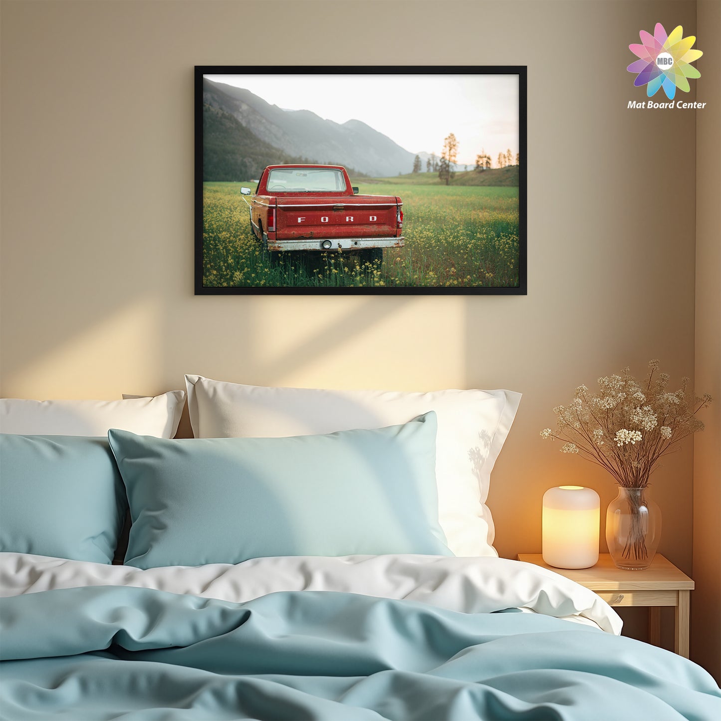 16x24 Picture Frame for 12x18 Photo with White Mat and Plexiglass (16 Pcs per Box)