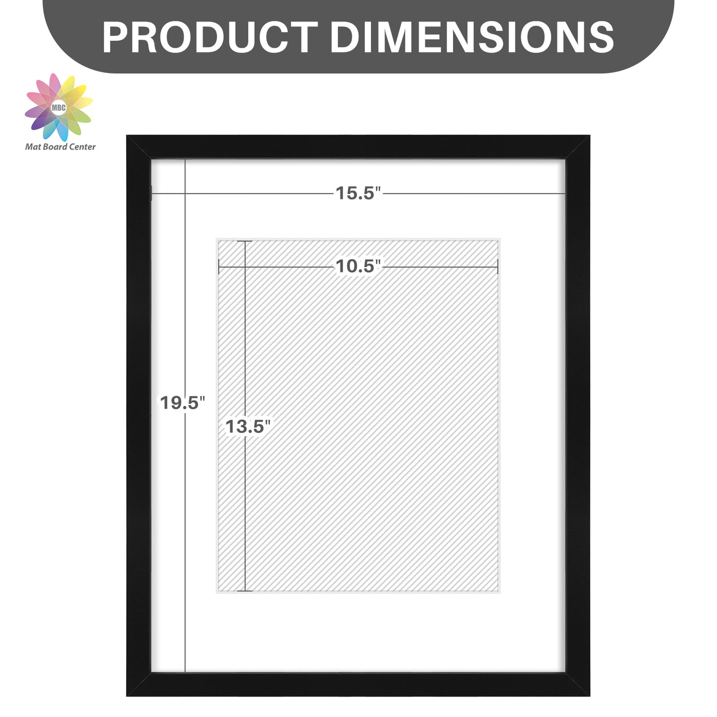 Clearance 16x20 Picture Frames for 11x14 Photo with White Mat and Plexiglass (9 Pcs Per Box)