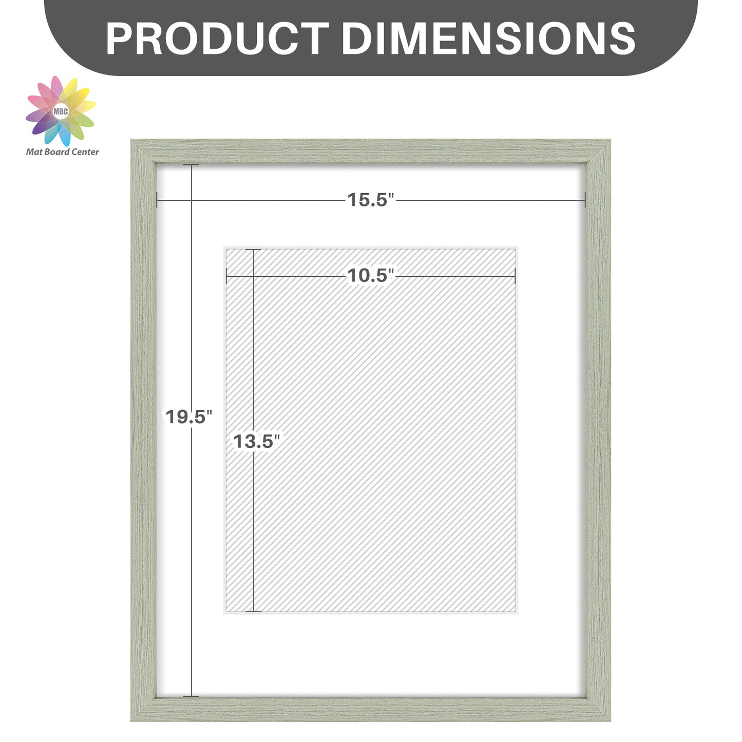 Clearance 16x20 Picture Frames for 11x14 Photo with White Mat and Plexiglass (9 Pcs Per Box)